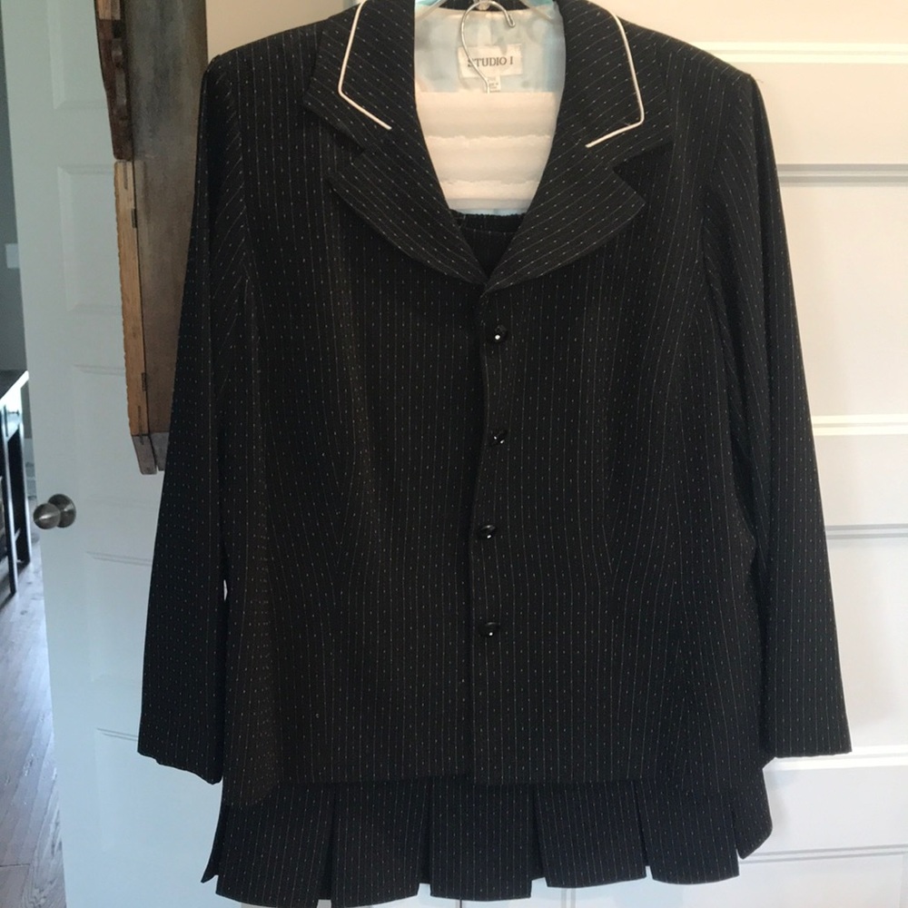 Studio I Skirt and Blazer Set